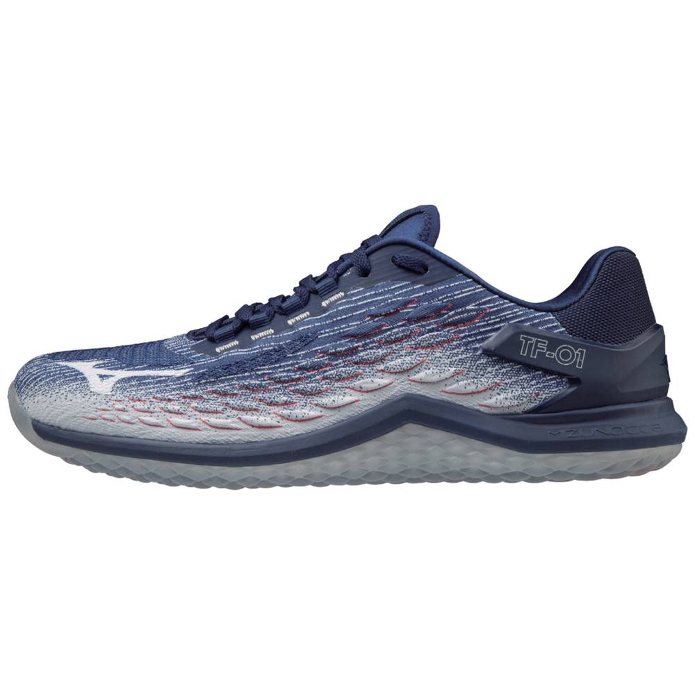 Scarpe da Ginnastica Mizuno TF-01 Uomo - Blu - 87369-JEYC